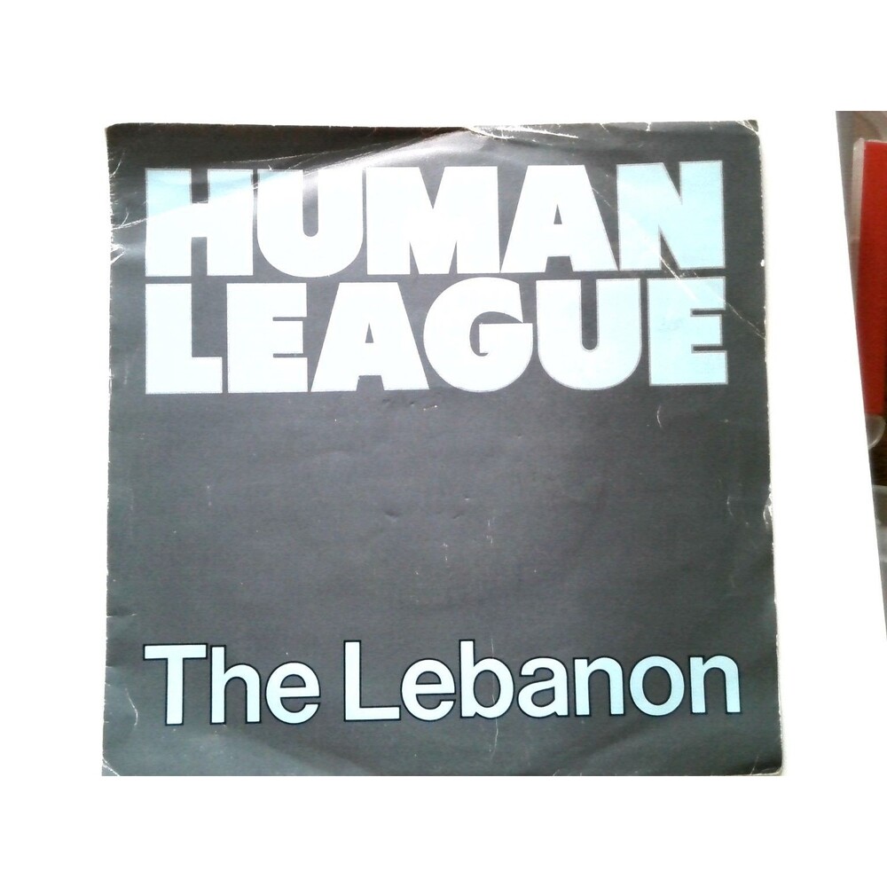 Human League - The Lebanon 7" Single Record 1984 Virgin Synth-Pop 45 RPM